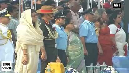 Watch: Group Captain Sachin Tendulkar attends 84th Air Force Day celebrations