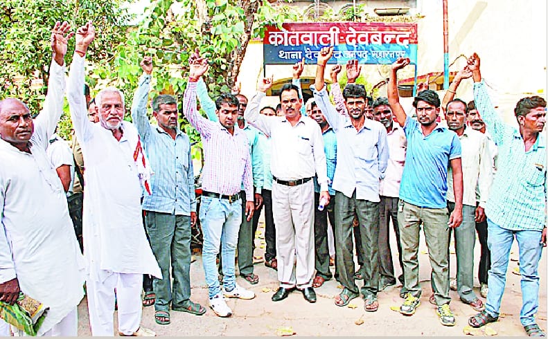 SP leader beaten to electrical contract workers