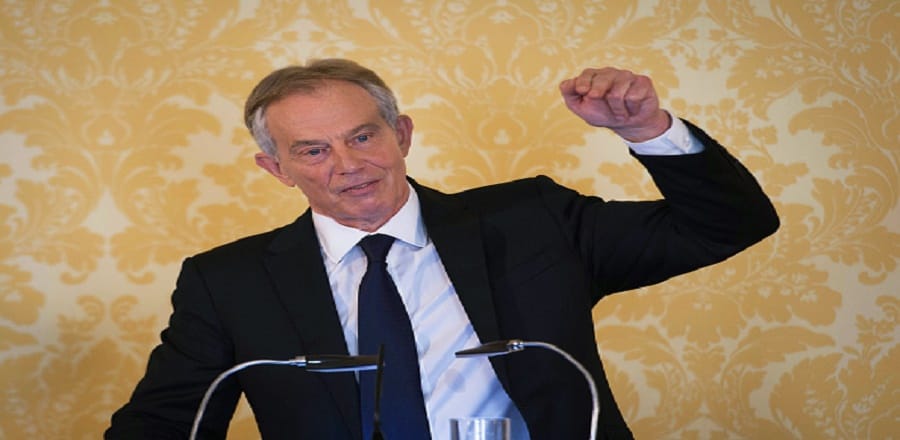 Tony Blair pondering future role in British politics