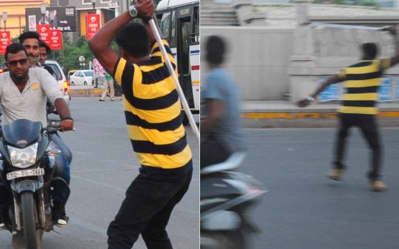 weird traffic controlling system in lucknow 