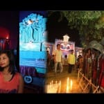 tribute to uri martyrs in durga pandal in delhi