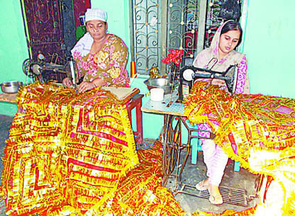 The drapes fraternal Gota Goddess Durga
