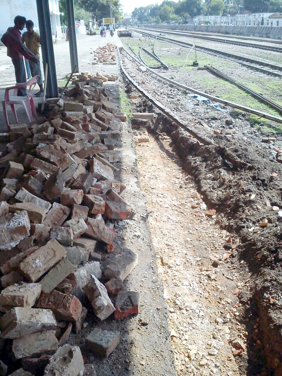 Train station start survey creation