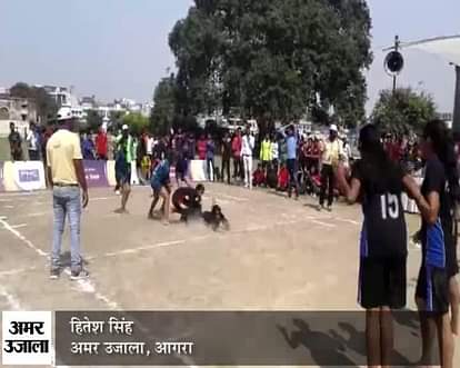 MS school team won Moon Olympic Kabaddi championship in Agra  