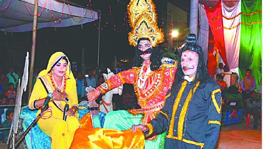 Sita's abduction by Ravana in Bageshwar and Bradhi