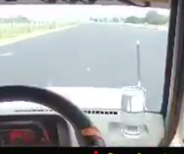  lucknow agra express way driving quality test.