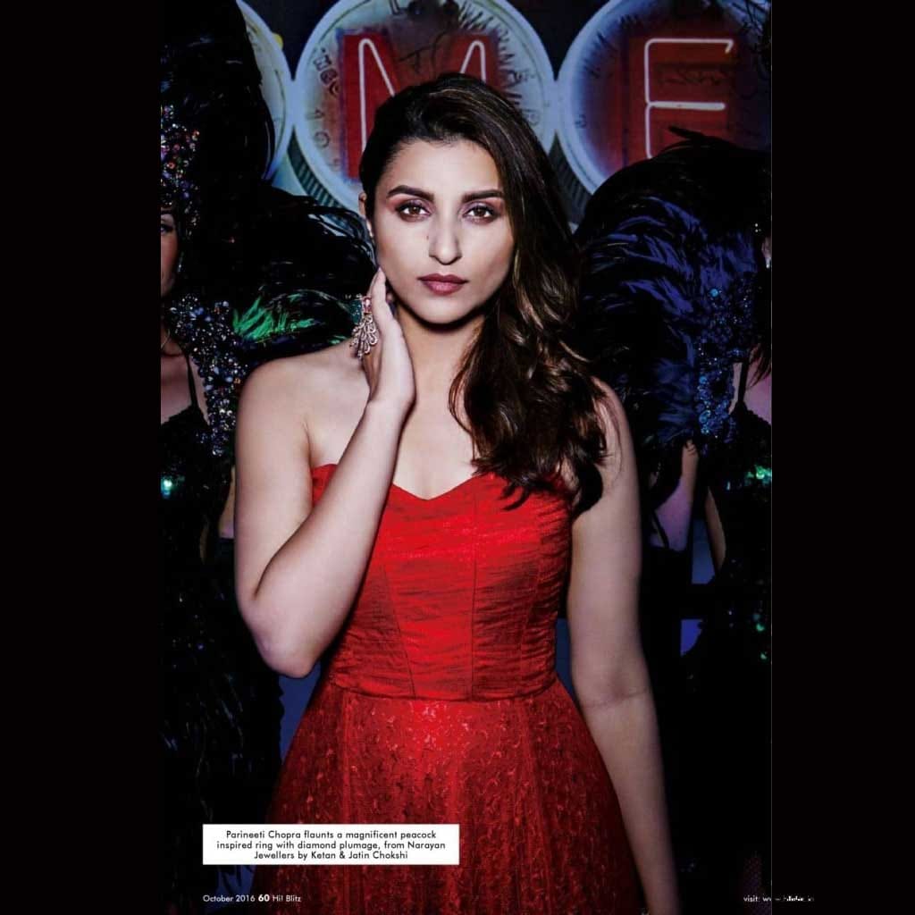 Hot Photo shoot Of Parineeti For Magezine