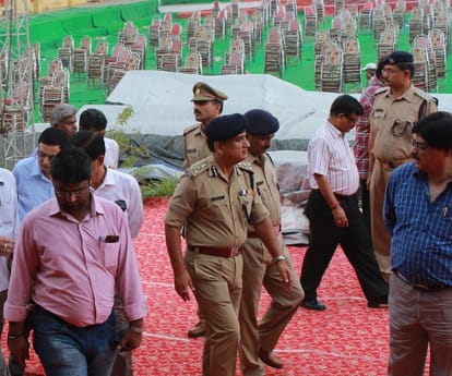 security plan for Prime Minister Modi in Lucknow.