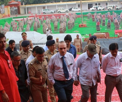 security plan for Prime Minister Modi in Lucknow.