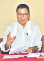 do not politicize of army, modi, surjewala