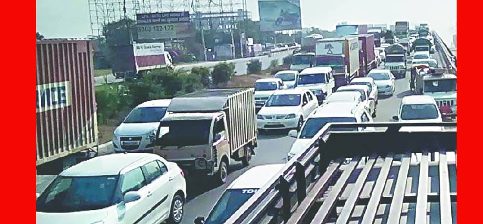 moradabad-haridwar highway eight hours jam