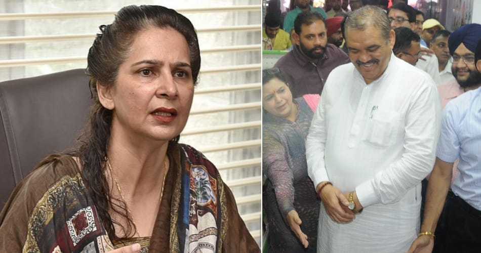 punjab bjp state president statement on navjot sidhu wife navjot kaur sidhu resignation
