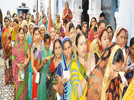 Didar last faithful to the goddess descended pandals