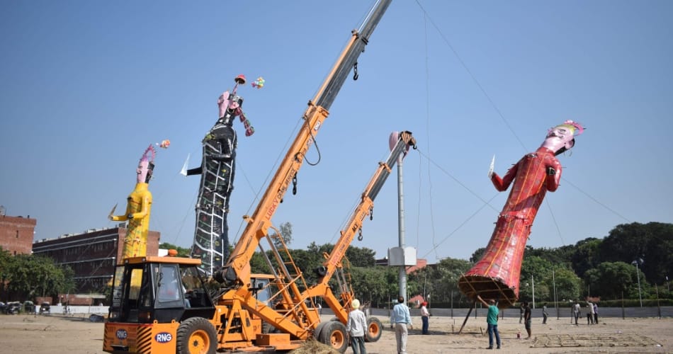 Vijayadashami, Dussehra Pooja Vidhanam, Lord Rama, 10-headed demon Ravana