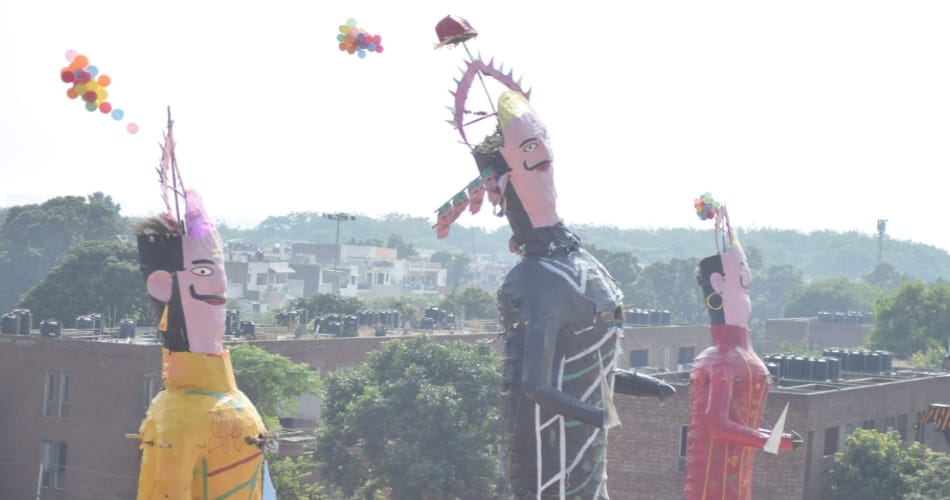 Vijayadashami, Dussehra Pooja Vidhanam, Lord Rama, 10-headed demon Ravana
