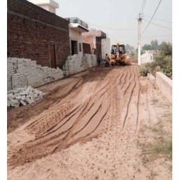 In four months, has not completed construction of street, people upset, Bradha, Ambala