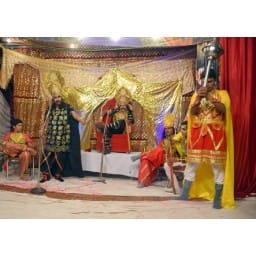 Ram climbing Lanka, Ravana Force nervous, Ambala