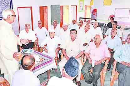 Senior Citizen's Welfare Association meeting expressed concern over growing monkey menace