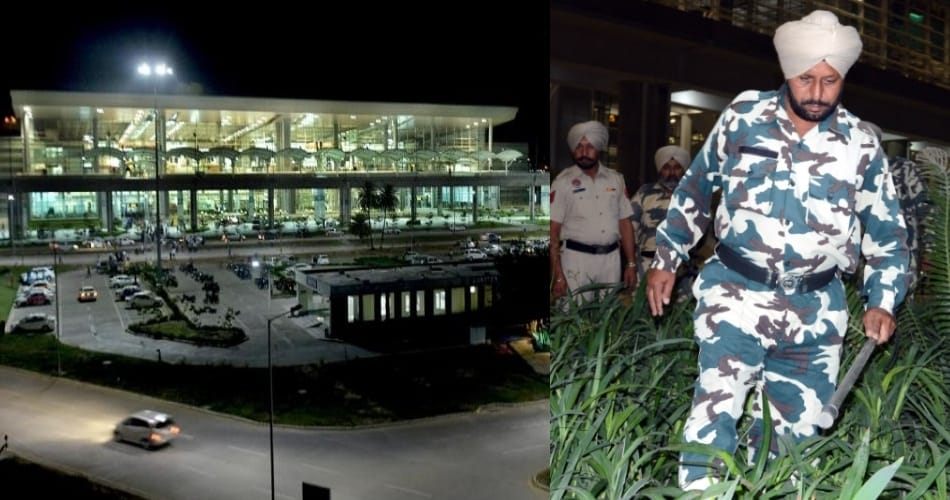 Fake Call, police alert, bomb at mohali airport, call from Bhopal