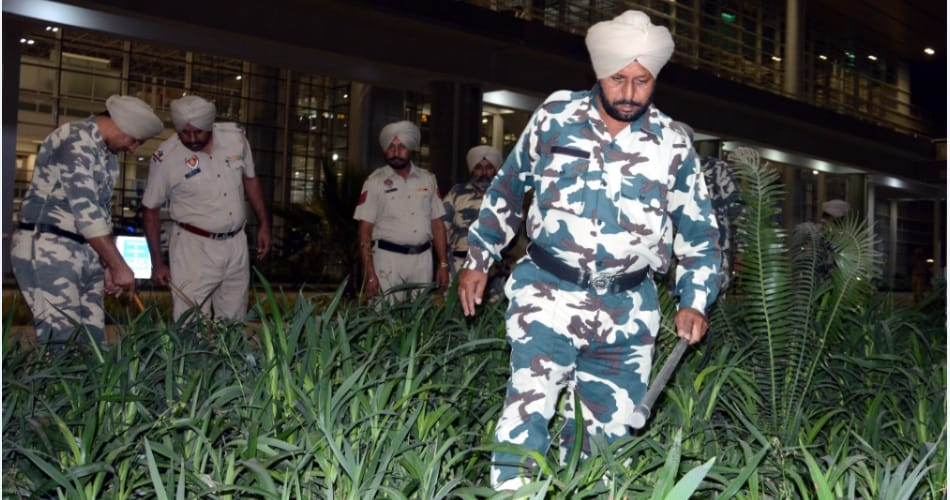 Fake Call, police alert, bomb at mohali airport, call from Bhopal