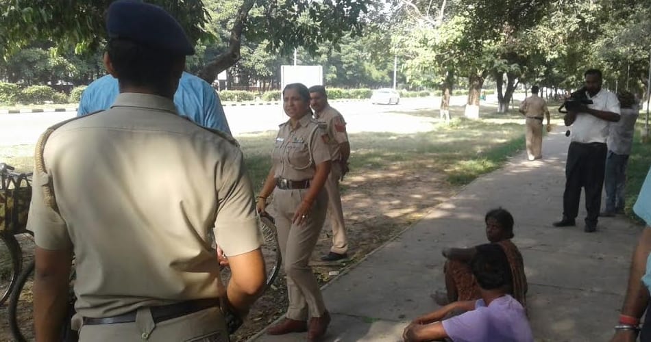 amar ujala news impact, enquiry against chandigarh police man