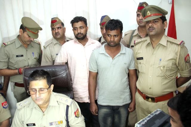 Law College Hostel having two arrested in robbery