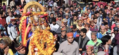 International kullu dussehra festival celebrations by hindu muslim and sikhs