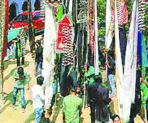 Moharram procession in city