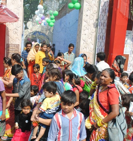 havan, kanya bhoj ke saath navaraatr ka paaran