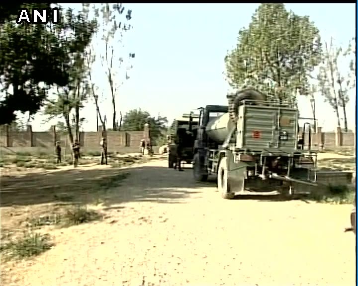 deffered images of pompore attack held today