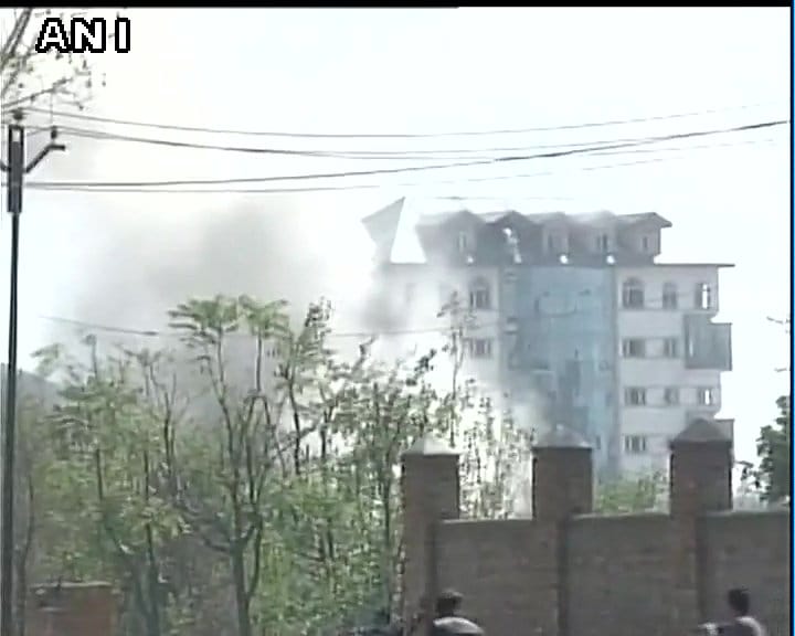 TIMELINE OF ATTACK IN POMPORE OF SRINAGAR