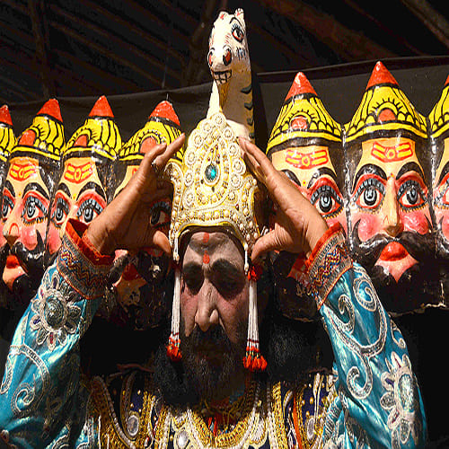 village where Ramayana villain Ravana was born
