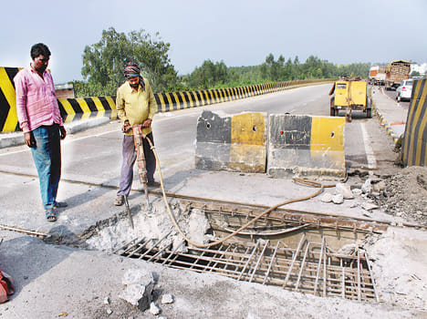 repairing at hihgway start