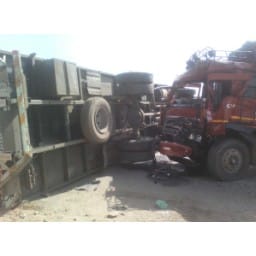 accident, police, rewari, trally, canter