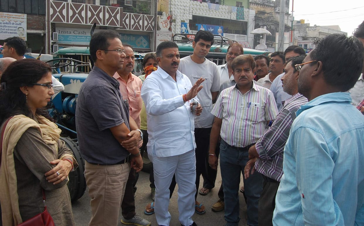 Starting from the clean-up operation Kankhal