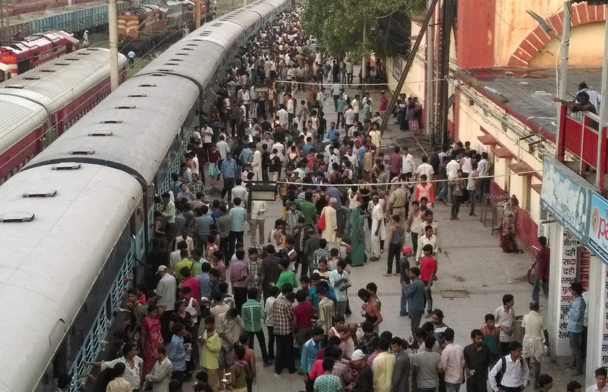 Chock passengers trains