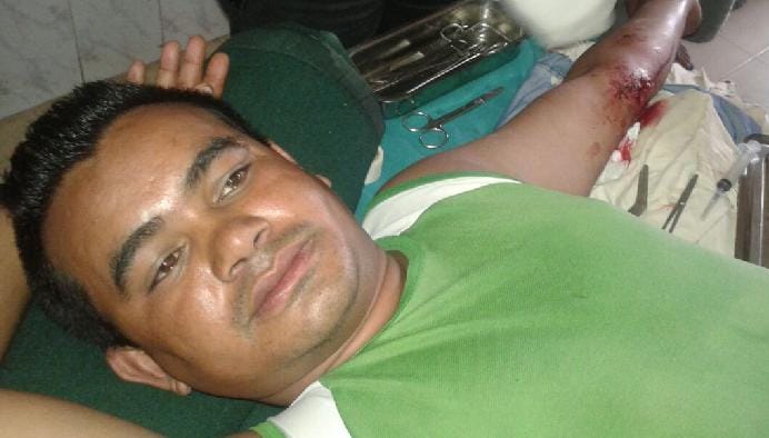 Cattle Feed tiger attack on youth