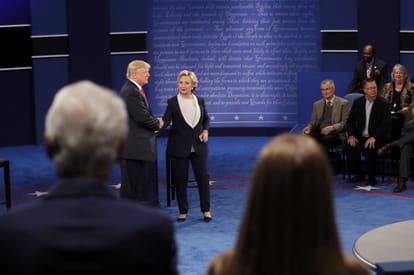 US presidential debate: Donald Trump and Hillary Clinton second TV debate