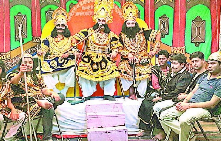 Ramlila staged in saharanpur