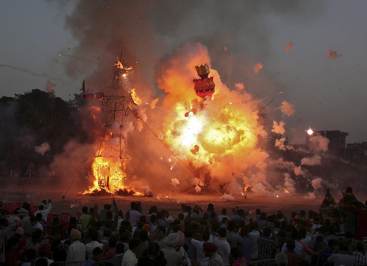 Ravan Dahan in chandigarh, more then 30 palces