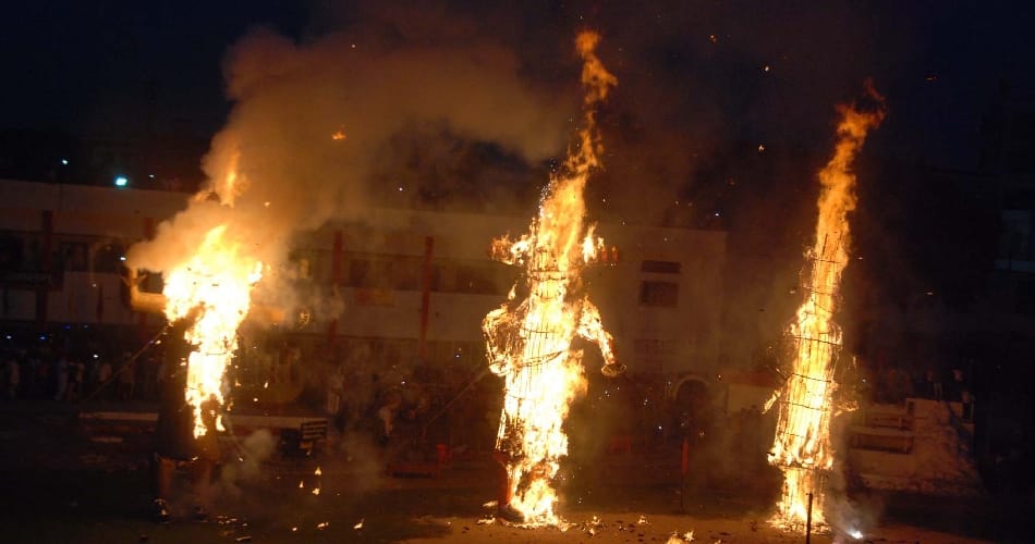 Ravan Dahan in chandigarh, more then 30 palces