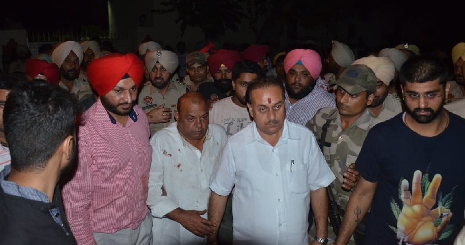 Clash between Congress and Akali leaders over Citta Ravana