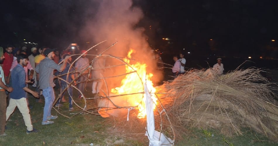 Clash between Congress and Akali leaders over Citta Ravana