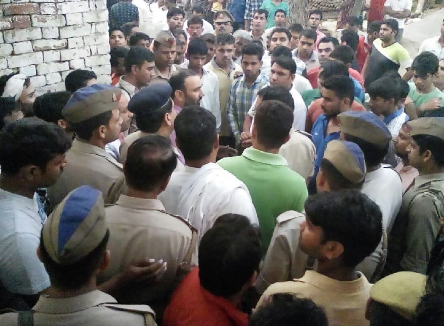 Five lakh for the father and son shot dead