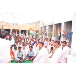 Agitation, Agitation in Jhajjar, Ashock tanwar, followers, Jhajjar