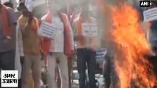 Activists call for banning Chinese goods this Diwali in Agra, Uttar Pradesh