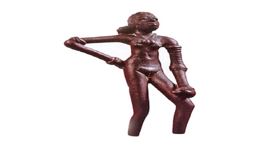 5 thousand years old 'Dancing Girl' statue