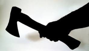 man killed his wife with axe 