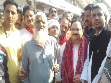 hindi muslim participation in durga visarjan at bilaspur.