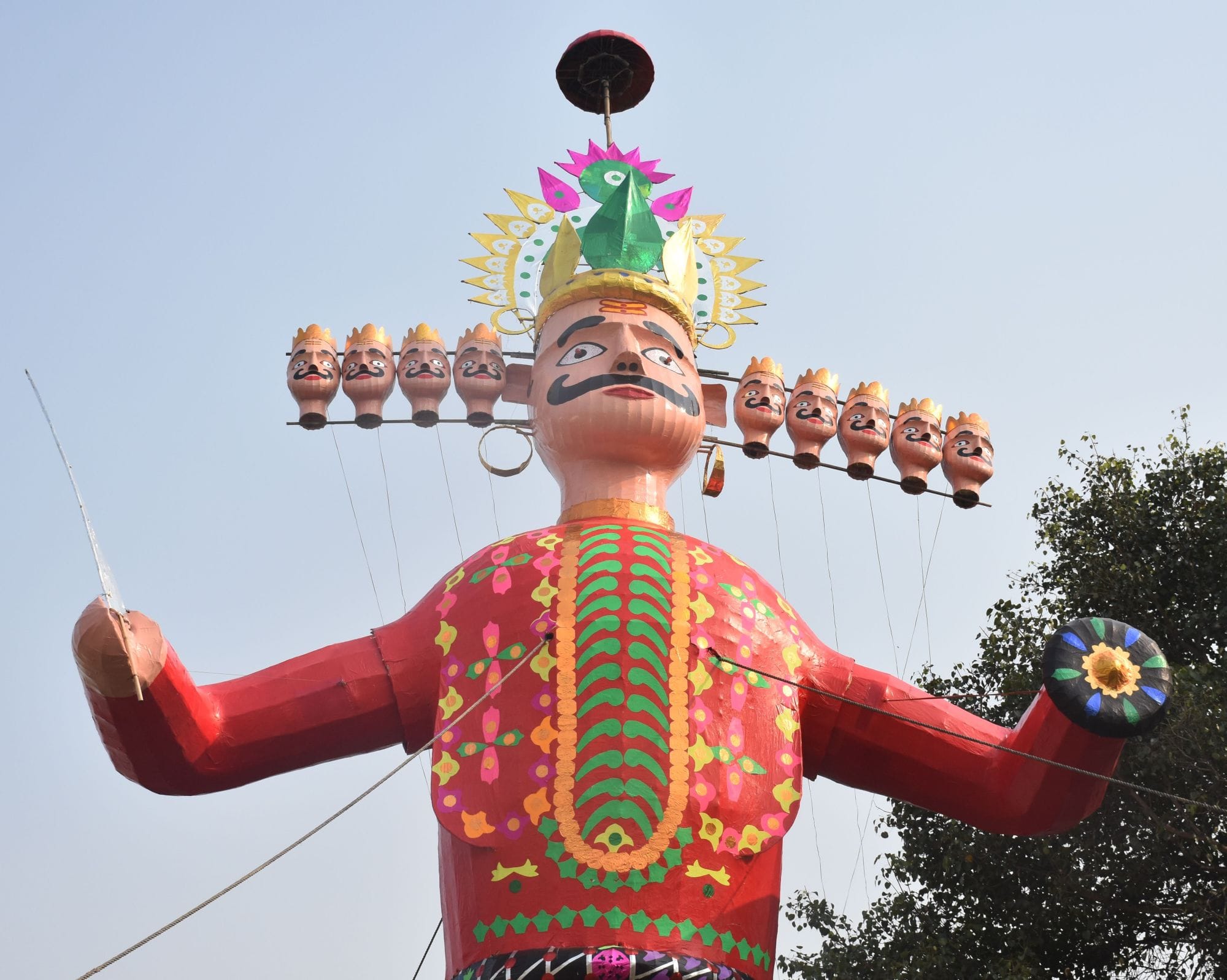dussehra 2019 people worship ravana on vijayadashami in mathura